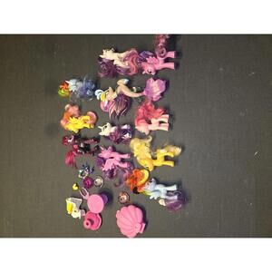 My Little Pony Vintage Toy Figures and Accessories Lot